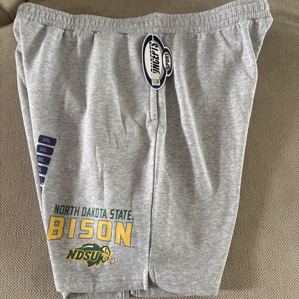 North Dakota State University Bison NDSU Lounge Fleece Shorts Men’s XXL